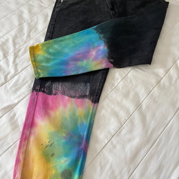 ✨ Split Spectrum Free Speech Jeanies – Size 30 ✨ - Picture 9 of 14